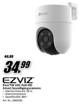 MediaMarkt Ezviz Pan / Tilt H8C Full-HD Smart beveiligingscamera aanbieding