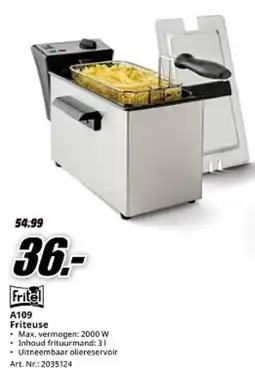 MediaMarkt Fritel A109 Friteuse aanbieding