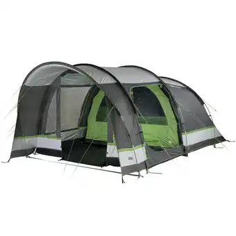 Decathlon High Peak tunneltent Brixen 5.0, ingenaaide tentvloer,2,0 m stahoogte,waterdicht aanbieding