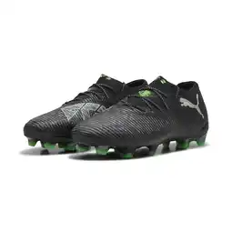 Decathlon FUTURE 8 ULTIMATE Low FG voetbalschoenen PUMA Black Cool Light Gray Fluo Green aanbieding