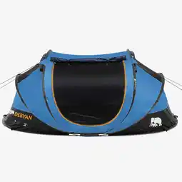 Decathlon Deryan Luxe Cocoon Pop-Up Tent - 2 Persoons - UV 50+ - 2 Sec - Donkerblauw aanbieding