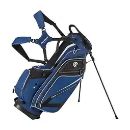 Decathlon Golftas met statief voor volwassenen Cleveland zaterdag 2024 blauw en zwart aanbieding