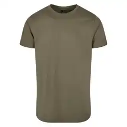 Decathlon Heren Basic Tshirt met ronde hals (Olijf) aanbieding