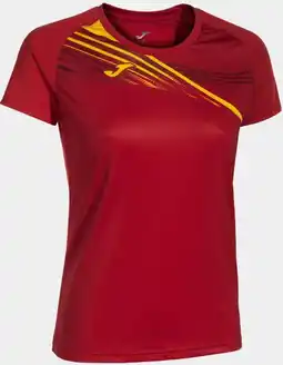 Decathlon Dames Sport T-shirt Joma Elite X Rood - Ademend & Flexibel aanbieding