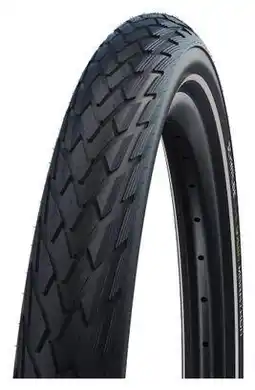 Decathlon Schwalbe Marathon GreenGuard Buitenband 28 x 1,25 inch zwart met reflectie aanbieding