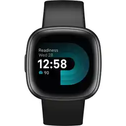 Decathlon Smartwatch Versa 4 Zwart aanbieding