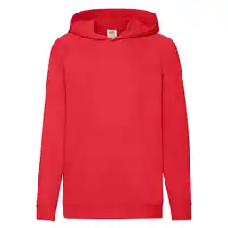 Decathlon Lichtgewicht Hoodie Kinderen/Kinderen (Rood) aanbieding