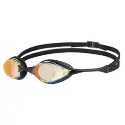 Decathlon Arena Zwembril Cobra Original Swipe Mirror Geelkoper/Zwart aanbieding