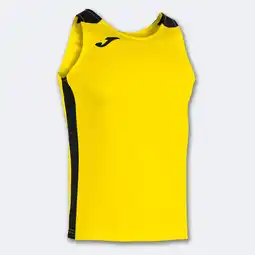Decathlon T-shirt Mannelijk Joma Record II Geel aanbieding