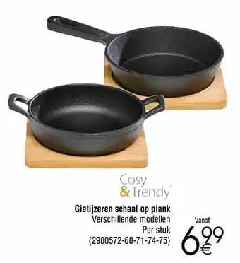 Cora Gietijzeren schaal op plank aanbieding