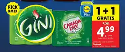Lidl Canada dry gini Dr pepper frisdrank aanbieding