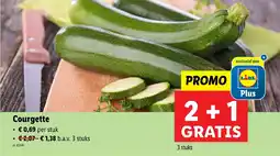 Lidl Courgette aanbieding