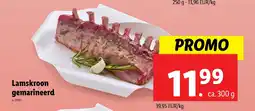 Lidl Lamskroon gemarineerd aanbieding