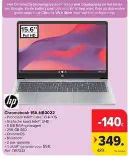 Carrefour Chromebook 15A-NB0022 aanbieding