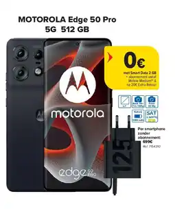 Carrefour MOTOROLA Edge 50 Pro 5G 512 GB aanbieding
