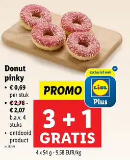 Lidl Donut pinky aanbieding