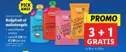 Lidl Ella's kitchen knijpfruit of maïsstengels aanbieding