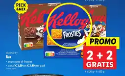 Lidl Kellogg's bar aanbieding