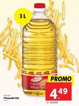 Lidl Vita d'or Frituurolie XXL aanbieding