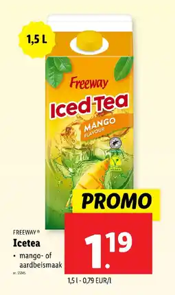 Lidl Freeway icetea aanbieding