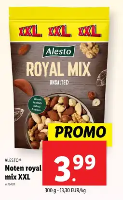 Lidl Alesto Noten royal mix XXL aanbieding