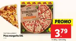 Lidl Trattoria alfredo Pizza margarita XXL aanbieding