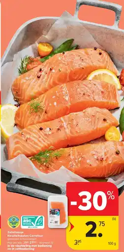 Carrefour Zalmhaasje Kwaliteitsketen Carrefo aanbieding