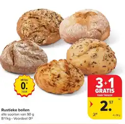 Carrefour Rustieke bollen aanbieding