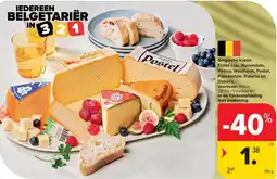 Carrefour Belgische kazen Echte Loo, Wynendale, Petrus, Westhoek, Postel, Passendale, Rubens en Damme aanbieding