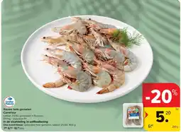 Carrefour Rauwe hele garnalen Carrefour aanbieding