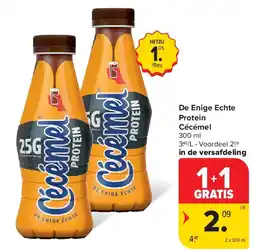 Carrefour De Enige Echte Protein Cécémel aanbieding