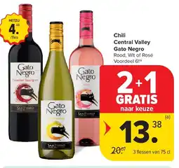 Carrefour Chili Central Valley Gato Negro aanbieding