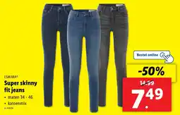 Lidl Esmara Super skinny fit jeans aanbieding