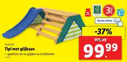 Lidl Playtive Tipi met glijbaan aanbieding