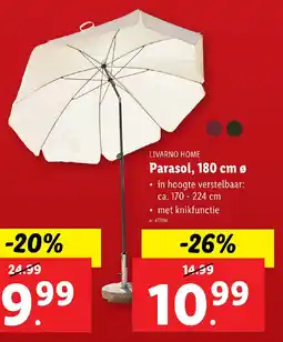 Lidl Livarno Home Parasol aanbieding