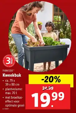 Lidl Parkside Kweekbak aanbieding