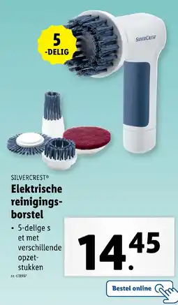 Lidl Silvercrest Elektrische reinigingsborstel aanbieding