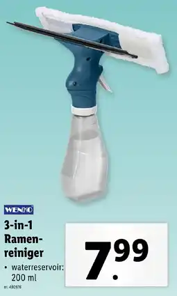 Lidl 3 in 1 Ramenreiniger aanbieding