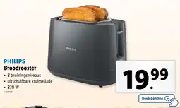 Lidl Philips Broodrooster aanbieding