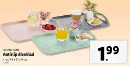 Lidl Livarno home Antislip dienblad aanbieding