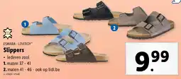 Lidl Esmara Livergy Slippers aanbieding