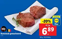 Lidl Rumsteak gemarineerd aanbieding