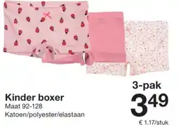 Zeeman Kinder boxer aanbieding