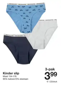 Zeeman Kinder slip aanbieding