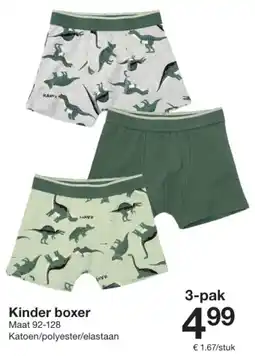 Zeeman Kinder boxer aanbieding