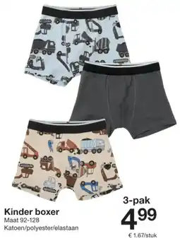 Zeeman Kinder boxer aanbieding