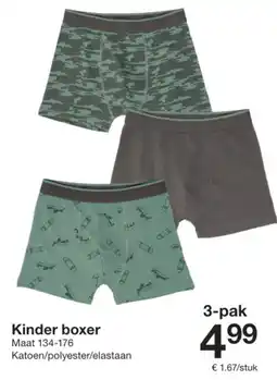 Zeeman Kinder boxer aanbieding