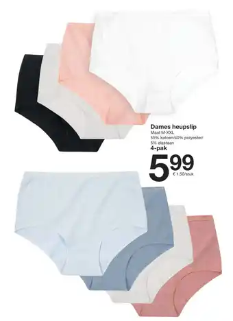 Zeeman Dames heupslip aanbieding