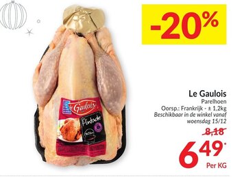 Intermarché Le Gaulois aanbieding