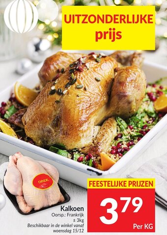 Intermarché Kalkoen 3kg aanbieding